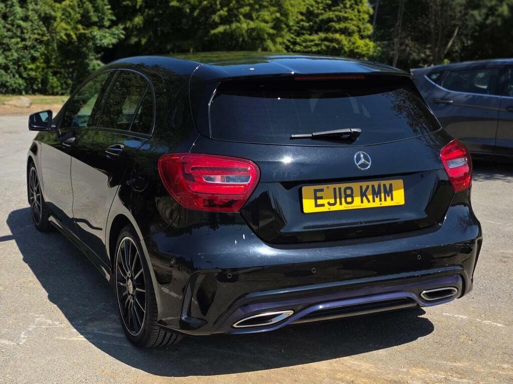 Mercedes-Benz A Class Hatchback 2.1 A200d Amg Line Executive 7G-dct Eu EJ18KMM Black #5