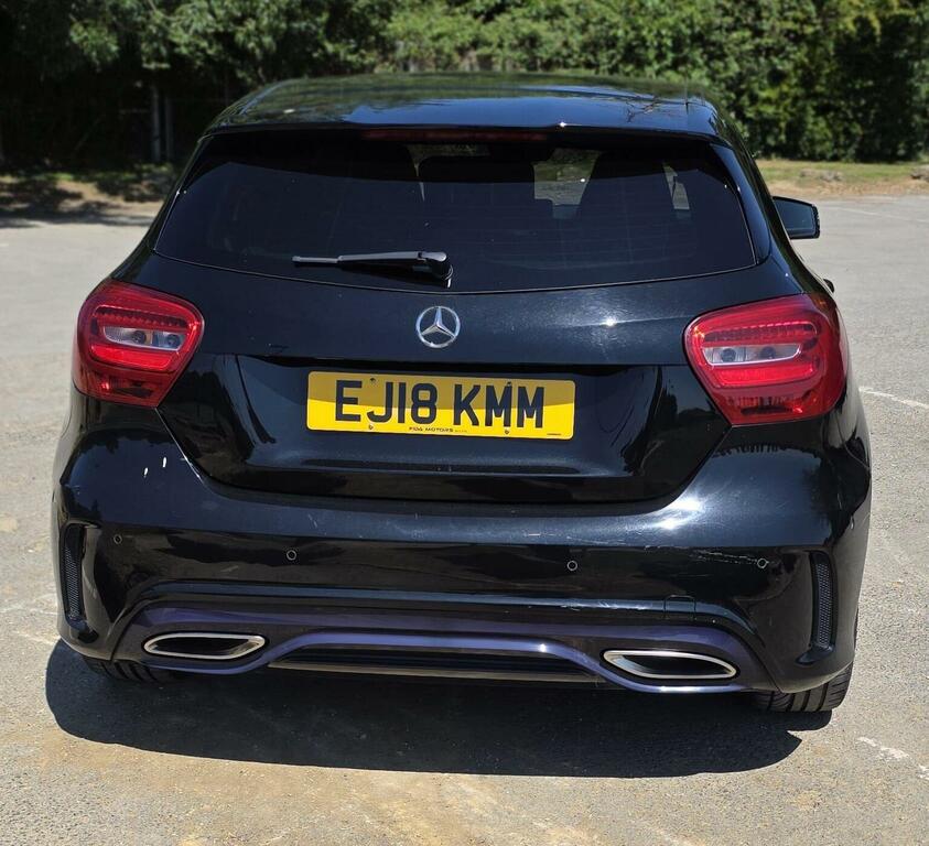 Mercedes-Benz A Class Hatchback 2.1 A200d Amg Line Executive 7G-dct Eu EJ18KMM Black #6