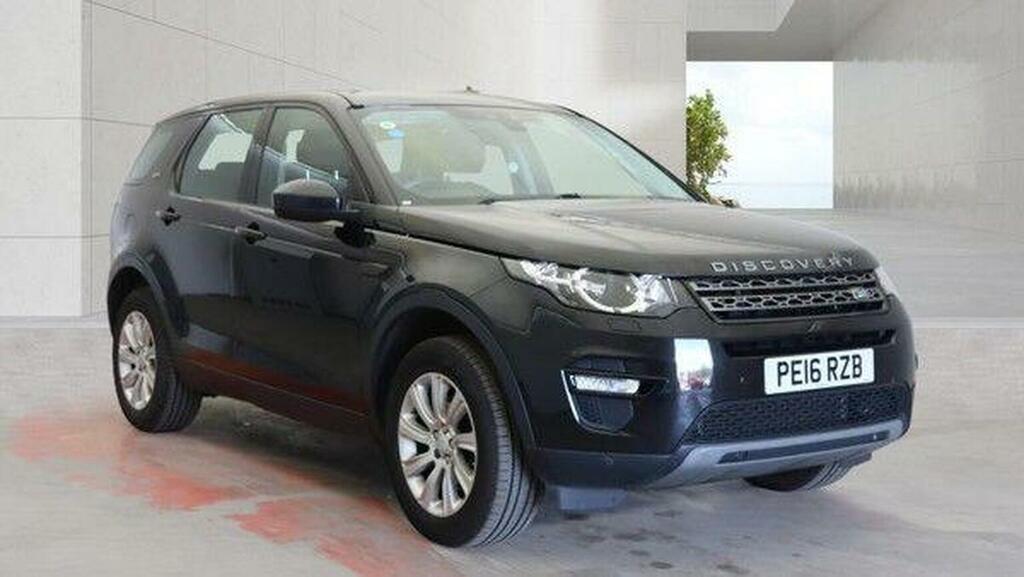 Land Rover Discovery Sport 2.0 Td4 Se Tech 4Wd Euro 6 Ss Black