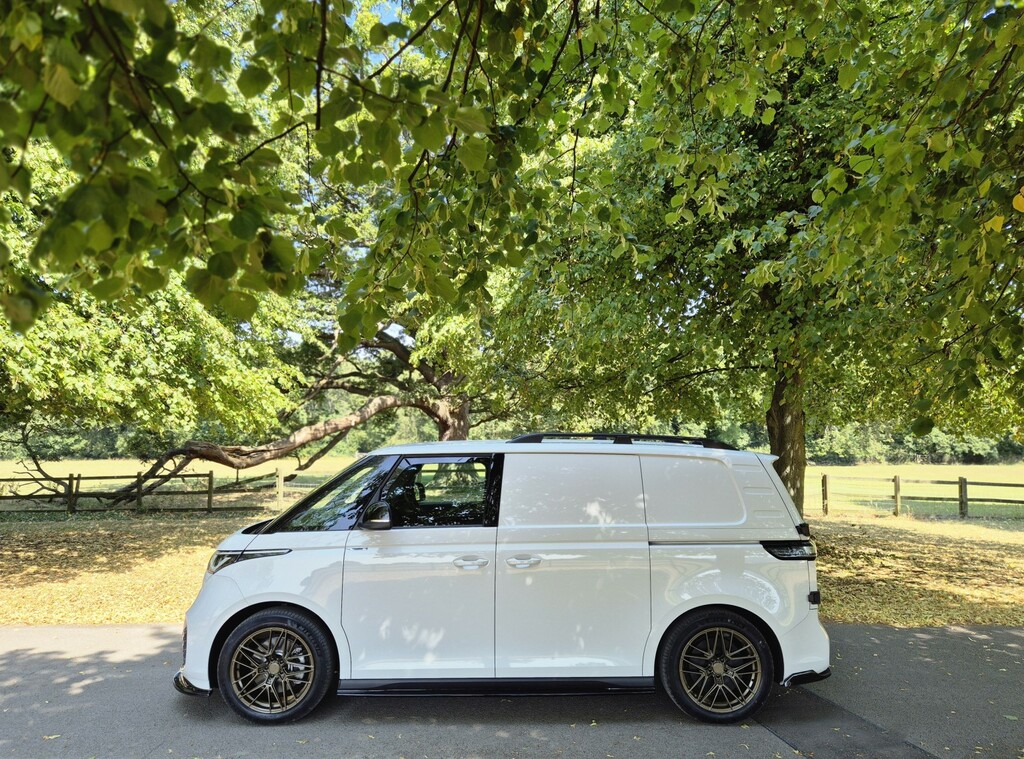 Volkswagen ID.Buzz Panel Van Pro 79Kwh Commerce Bespoke Build 2025 White #5