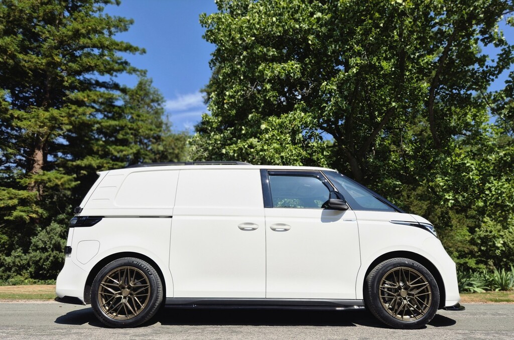 Volkswagen ID.Buzz Panel Van Pro 79Kwh Commerce Bespoke Build 2025 White #6