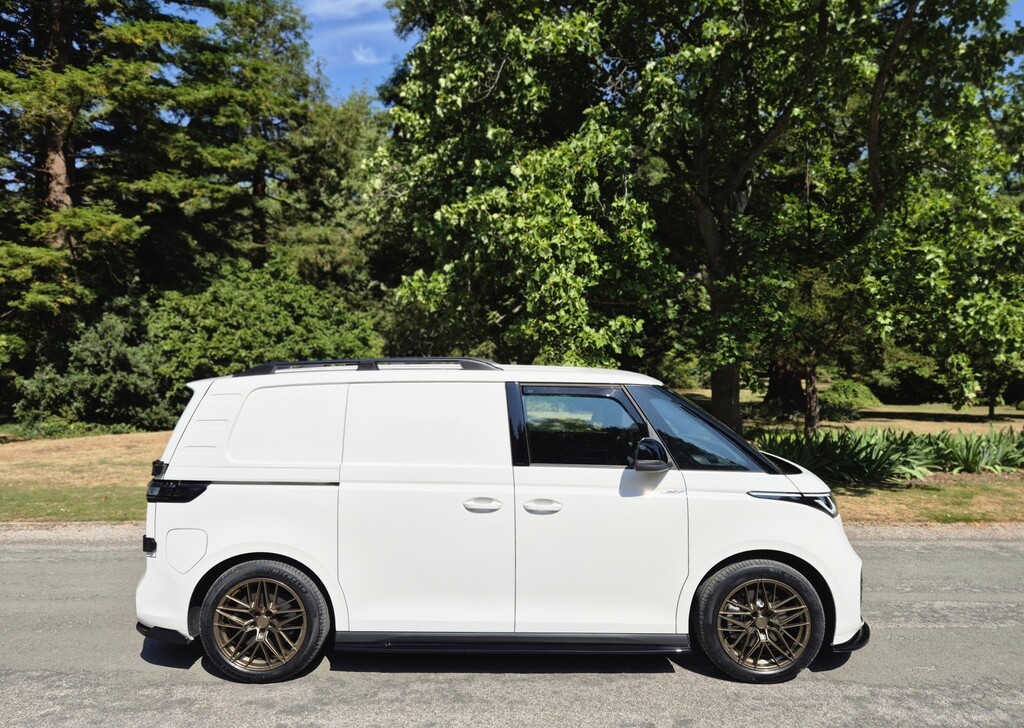 Volkswagen ID.Buzz Panel Van Pro 79Kwh Commerce Bespoke Build 2025 White #4
