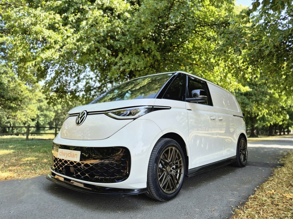 Volkswagen ID.Buzz Panel Van Pro 79Kwh Commerce Bespoke Build 2025 White #2