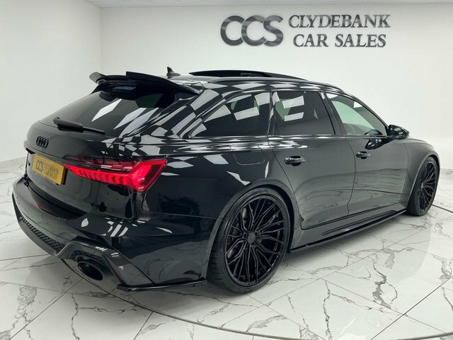 Audi RS6 Avant 4.0 Tfsi V8 Carbon Black Estate Tiptron Green #3
