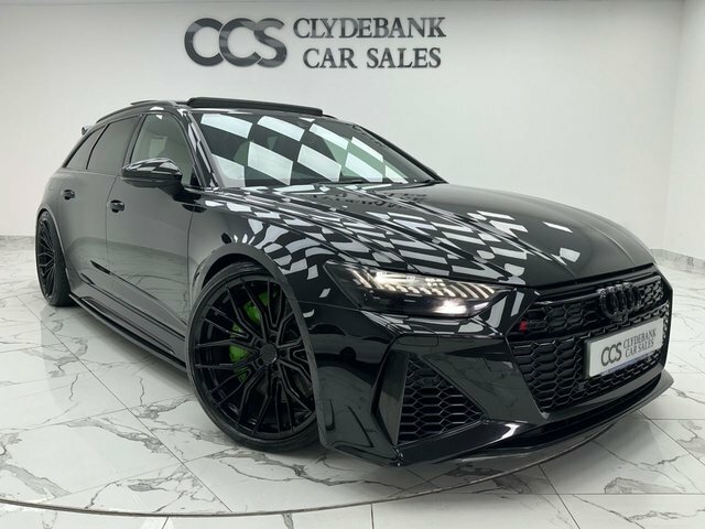 Audi RS6 Avant 4.0 Tfsi V8 Carbon Black Estate Tiptron Green