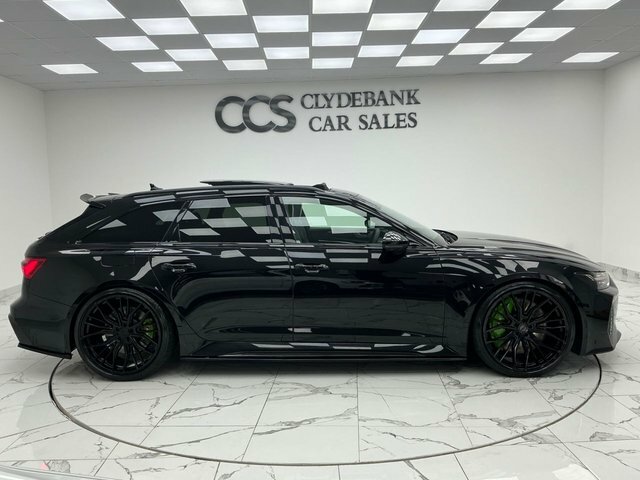 Audi RS6 Avant 4.0 Tfsi V8 Carbon Black Estate Tiptron Green #2