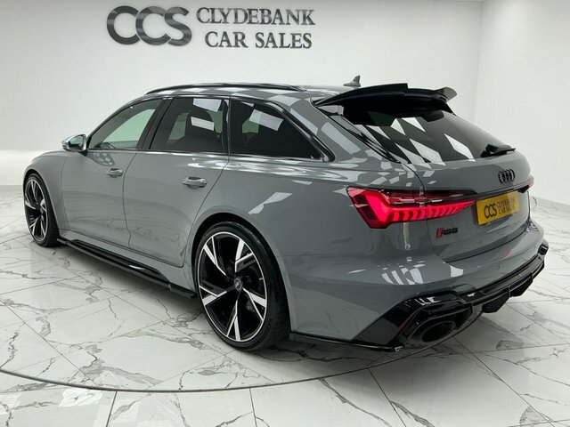 Audi RS6 Avant 4.0 Tfsi V8 Estate Tiptronic Quattro Eu DY70UCU Grey #5