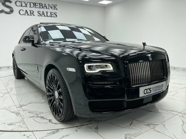 Rolls-Royce Ghost 6.6 V12 Black Badge Saloon Euro 6 Black #46