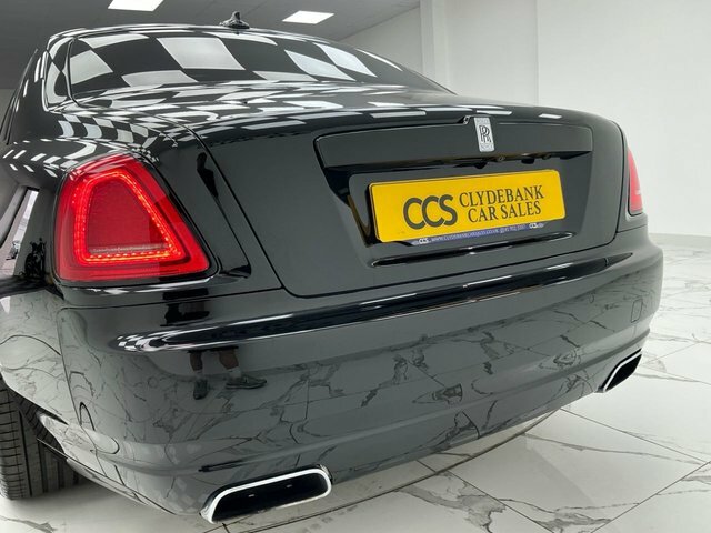 Rolls-Royce Ghost 6.6 V12 Black Badge Saloon Euro 6 Black #44