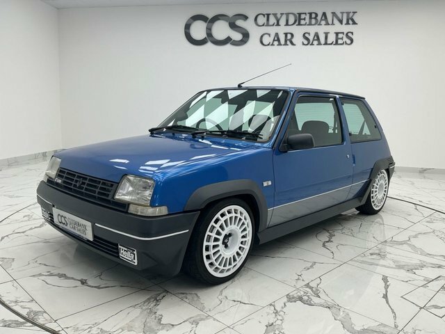 Renault 5 Gt Turbo Blue #4