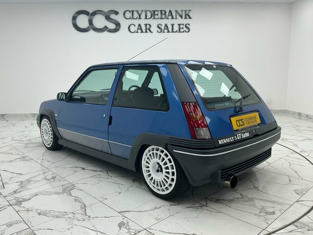 Renault 5 Gt Turbo Blue #6