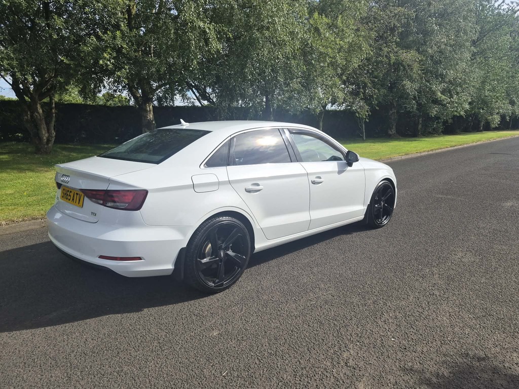 Audi A3 2.0 Tdi Sport Saloon White #4