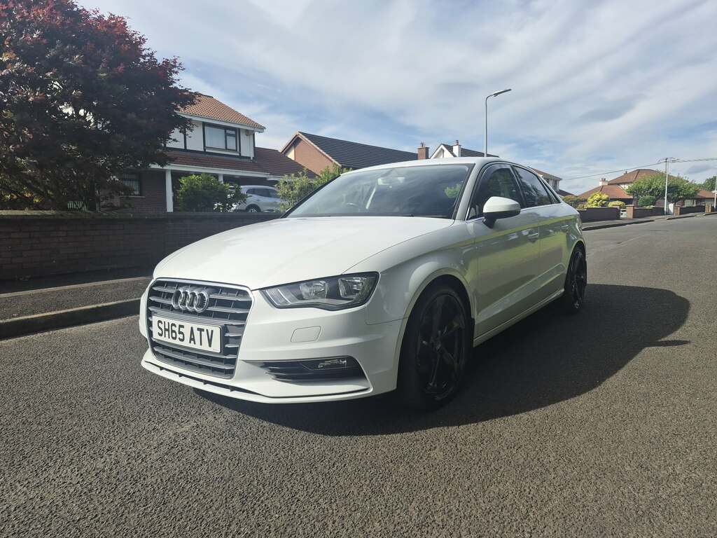 Audi A3 2.0 Tdi Sport Saloon White #5