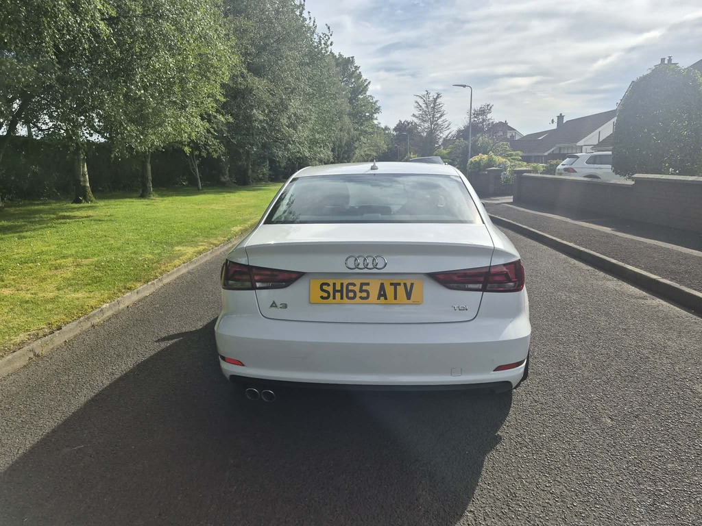 Audi A3 2.0 Tdi Sport Saloon White #3
