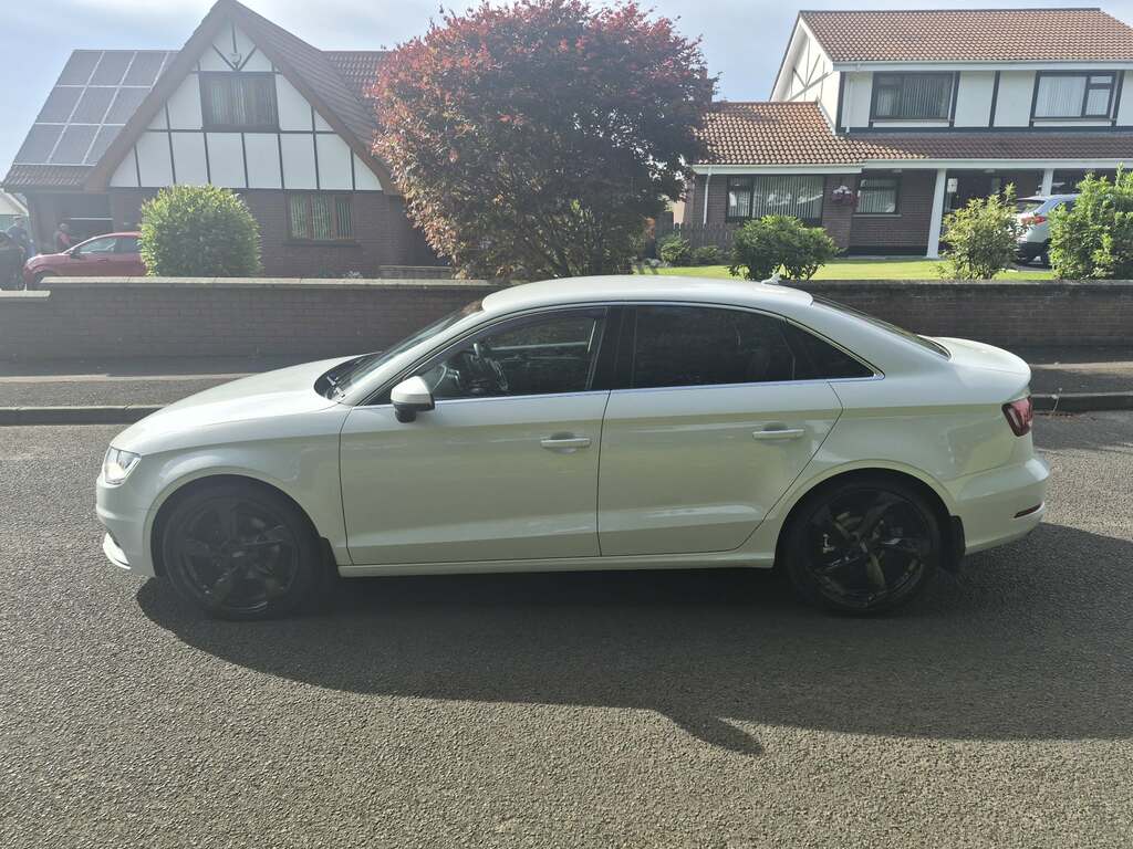 Audi A3 2.0 Tdi Sport Saloon White #2