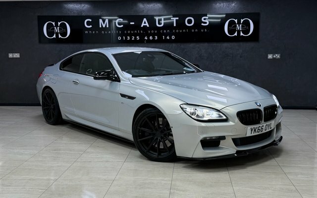 BMW 6 Series Gran Coupe 2016 4.4 650I V8 M Sport Coupe Eur Silver