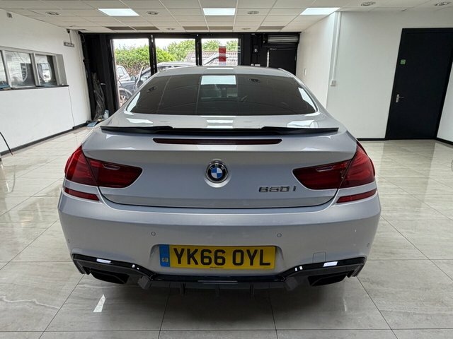 BMW 6 Series Gran Coupe 2016 4.4 650I V8 M Sport Coupe Eur Silver #4