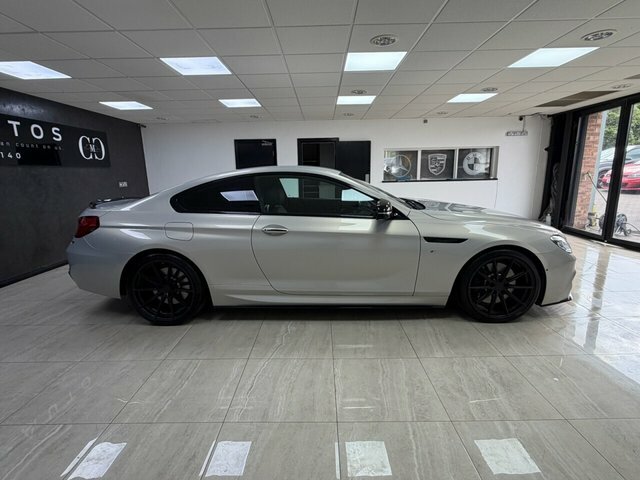 BMW 6 Series Gran Coupe 2016 4.4 650I V8 M Sport Coupe Eur Silver #2