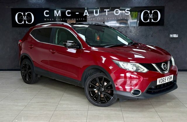 Nissan Qashqai 2015 1.5 Dci Tekna Suv 2Wd Euro Red