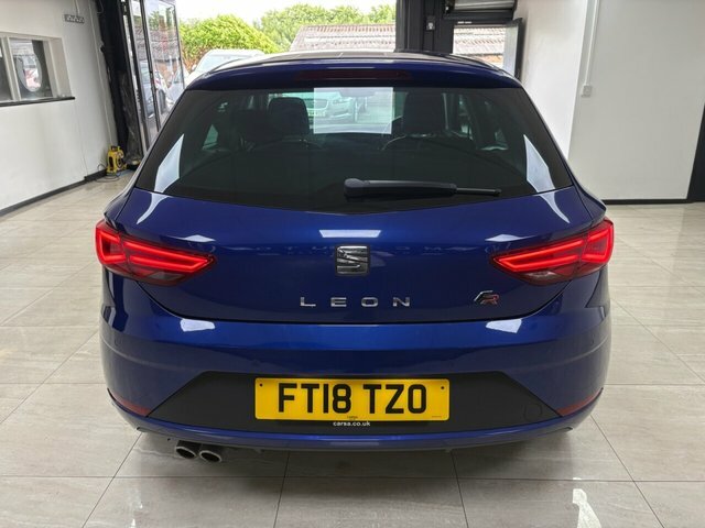 Seat Leon 2018 2.0 Tdi Fr Technology Hatchback Ma Blue #4