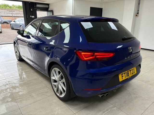 Seat Leon 2018 2.0 Tdi Fr Technology Hatchback Ma Blue #5
