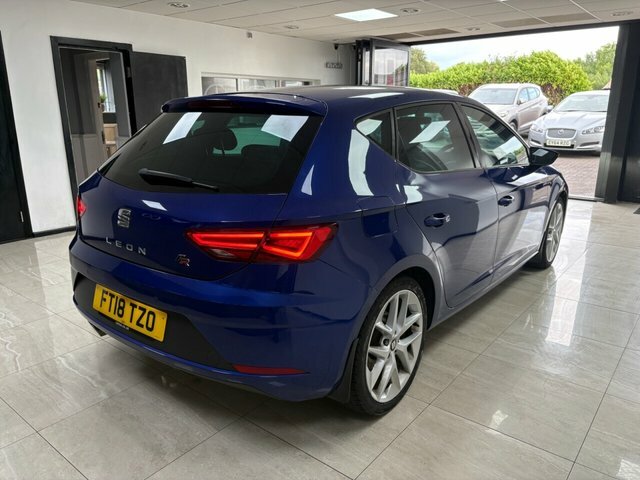 Seat Leon 2018 2.0 Tdi Fr Technology Hatchback Ma Blue #3