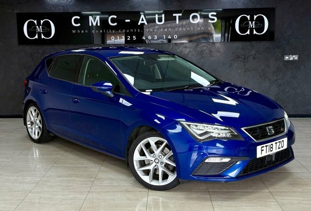 Seat Leon 2018 2.0 Tdi Fr Technology Hatchback Ma Blue