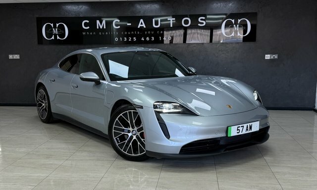 Porsche Taycan 2020 Performance Plus 93.4Kwh 4S Saloon Electr Silver