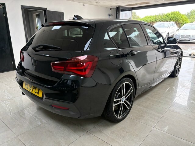 BMW 1 Series 2019 1.5 118I Gpf M Sport Shadow Edition Hatchback Black #3