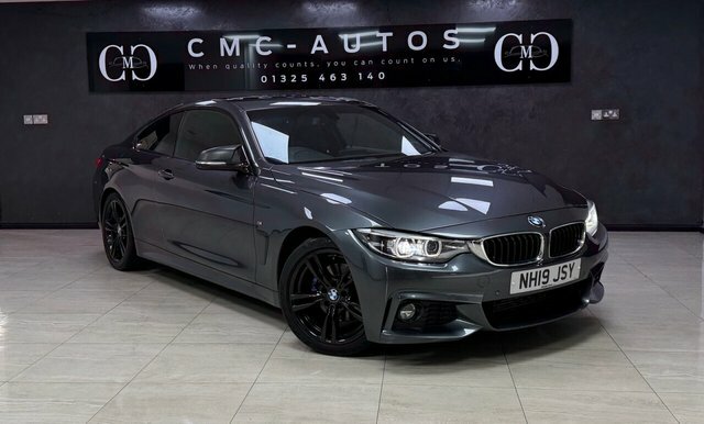 BMW 4 Series Gran Coupe 2019 2.0 420D M Sport Coupe Euro 6 Grey
