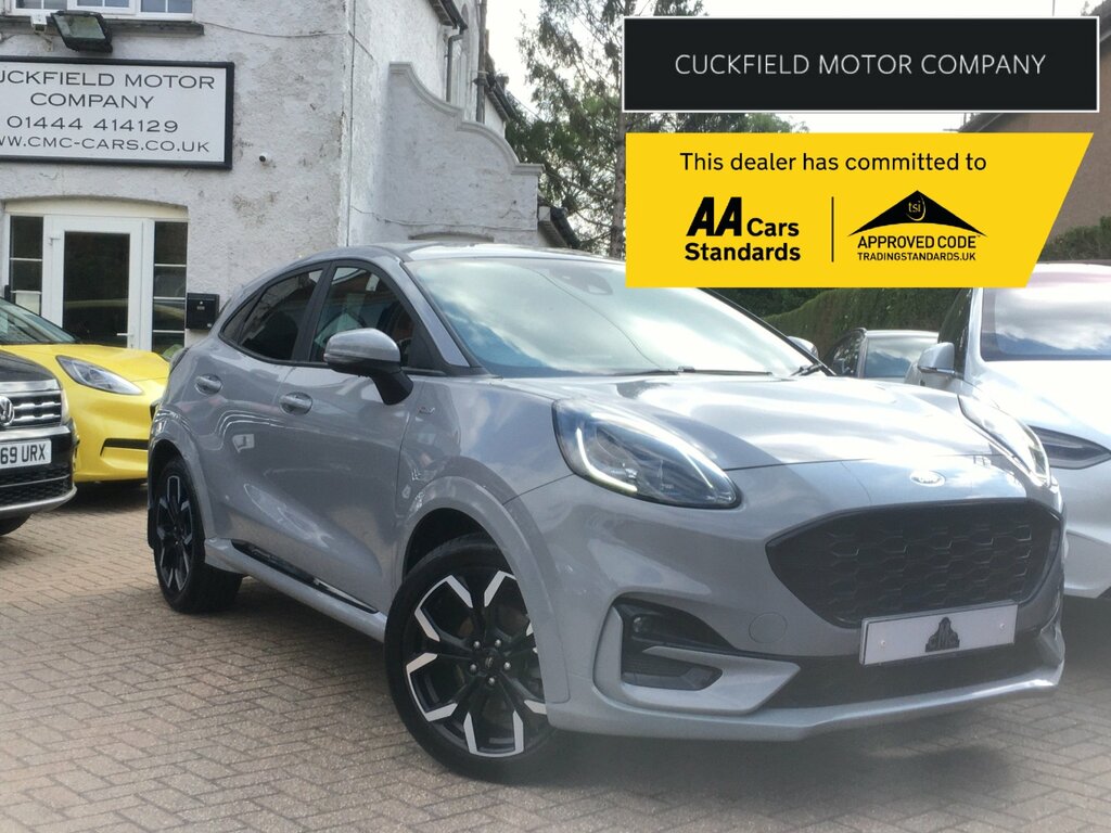 Ford Puma 1.0T Ecoboost Mhev St-line X Suv Grey