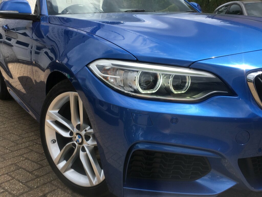 BMW 2 Series 1.5 218I M Sport Convertible Euro Blue #2