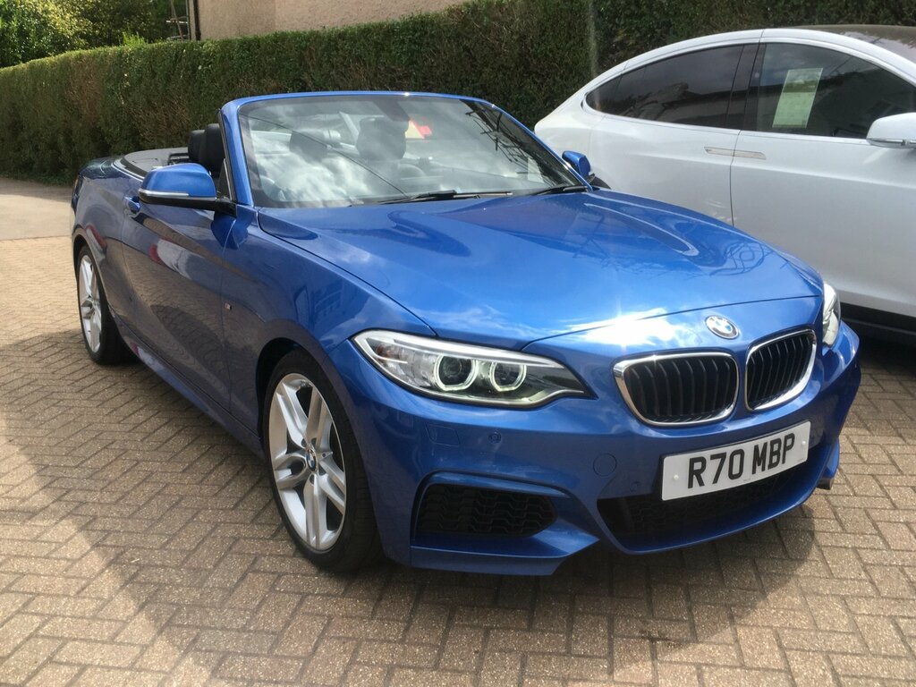 BMW 2 Series 1.5 218I M Sport Convertible Euro Blue #4