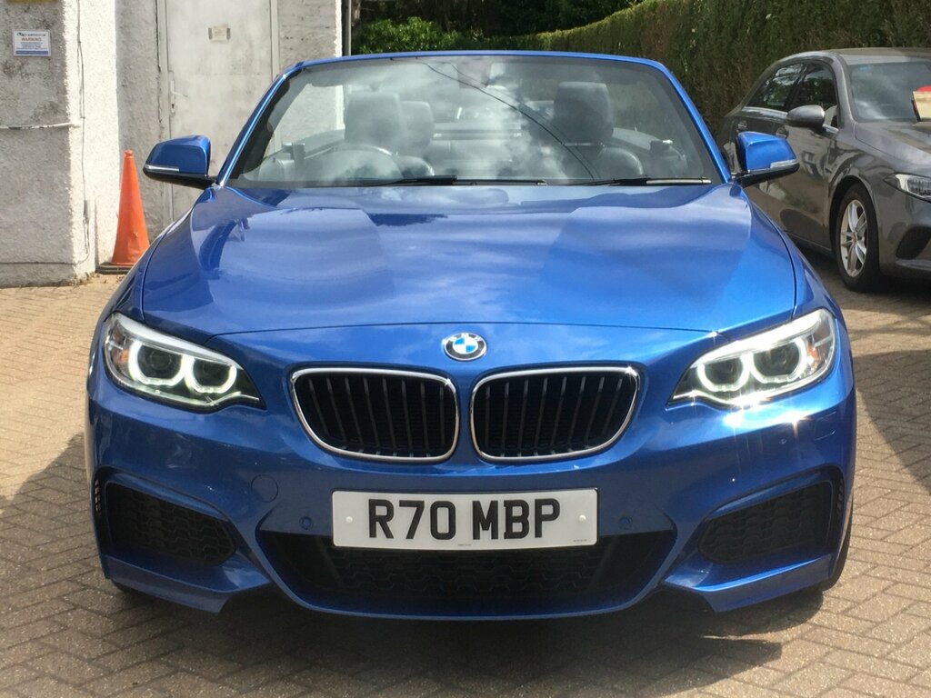 BMW 2 Series 1.5 218I M Sport Convertible Euro Blue #3