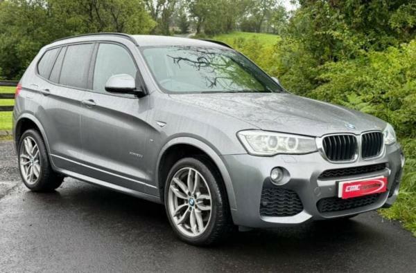 BMW X3 2.0 20D M Sport Suv Xdrive Euro 6 Grey