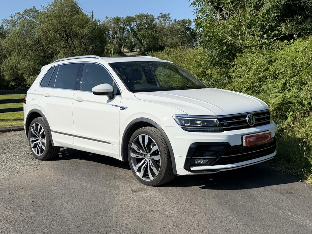 Volkswagen Tiguan 2.0 Tdi R-line Suv Euro 6 Ss White