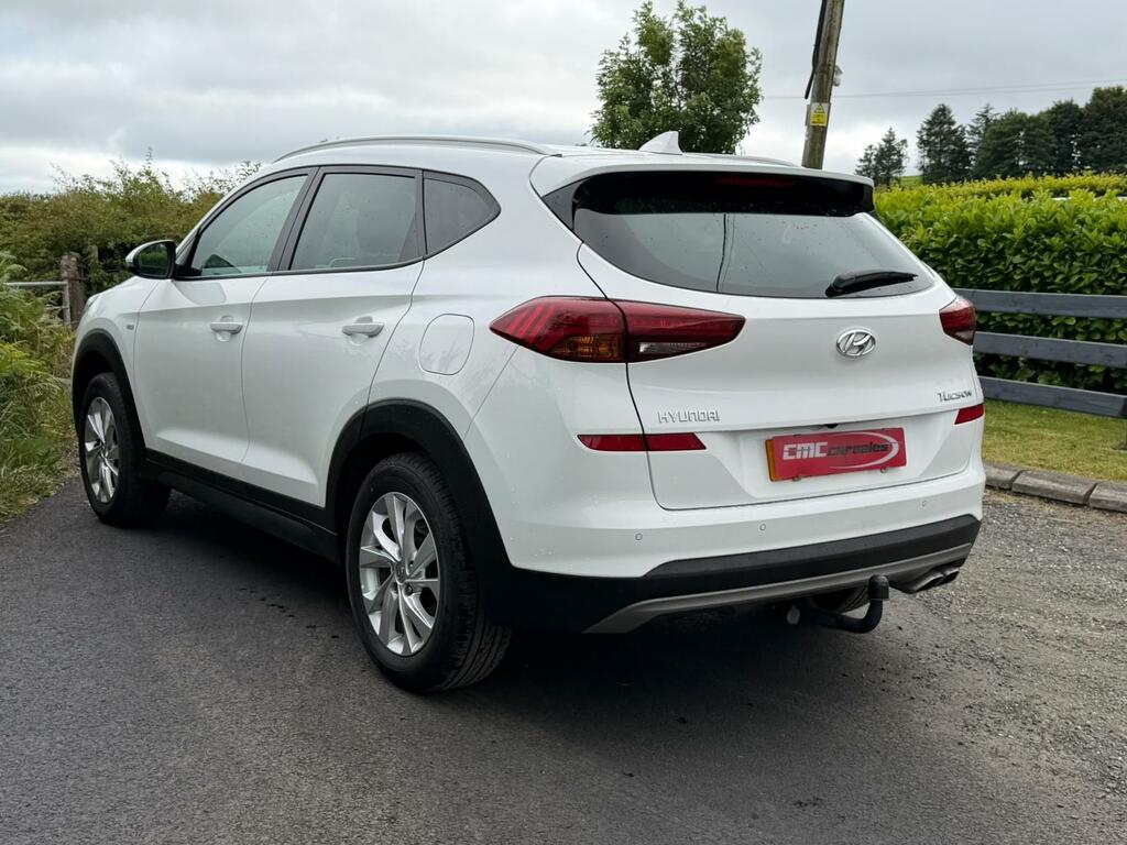 Hyundai Tucson 1.6 Crdi Mhev Se Nav Suv Hybrid White #2