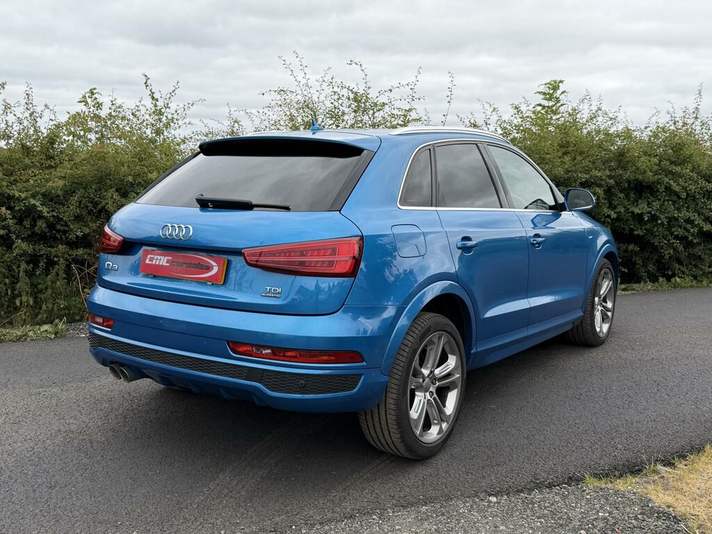 Audi Q3 2.0 Tdi S Line Plus Suv S Tronic Quattr Blue #2