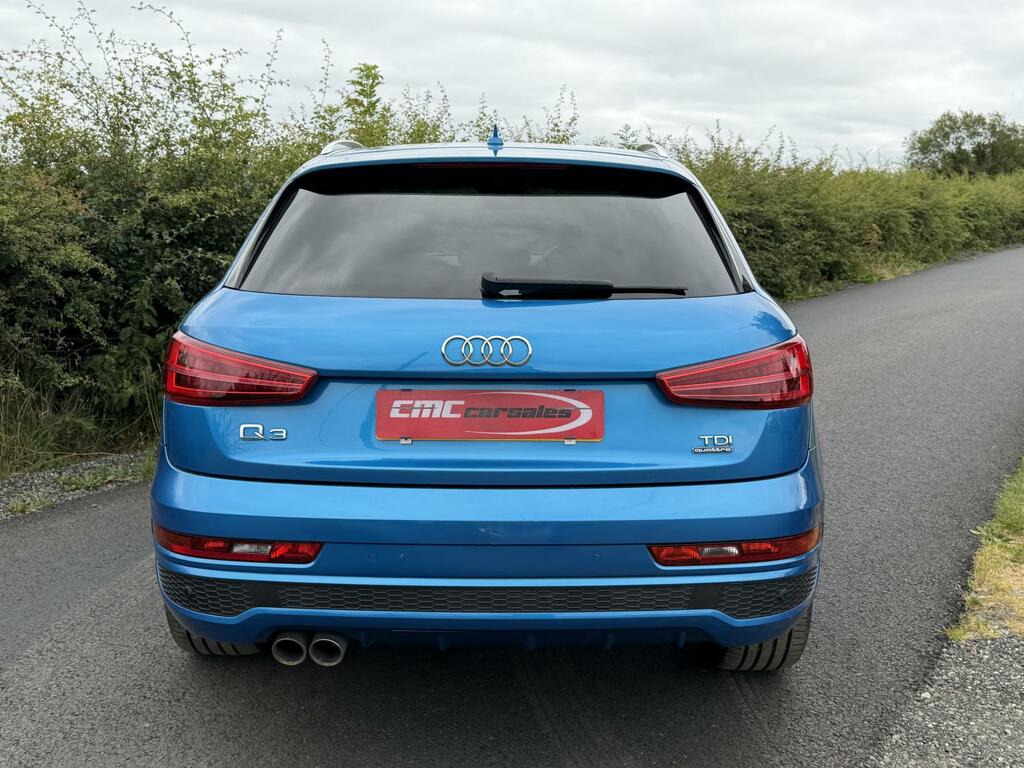 Audi Q3 2.0 Tdi S Line Plus Suv S Tronic Quattr Blue #4