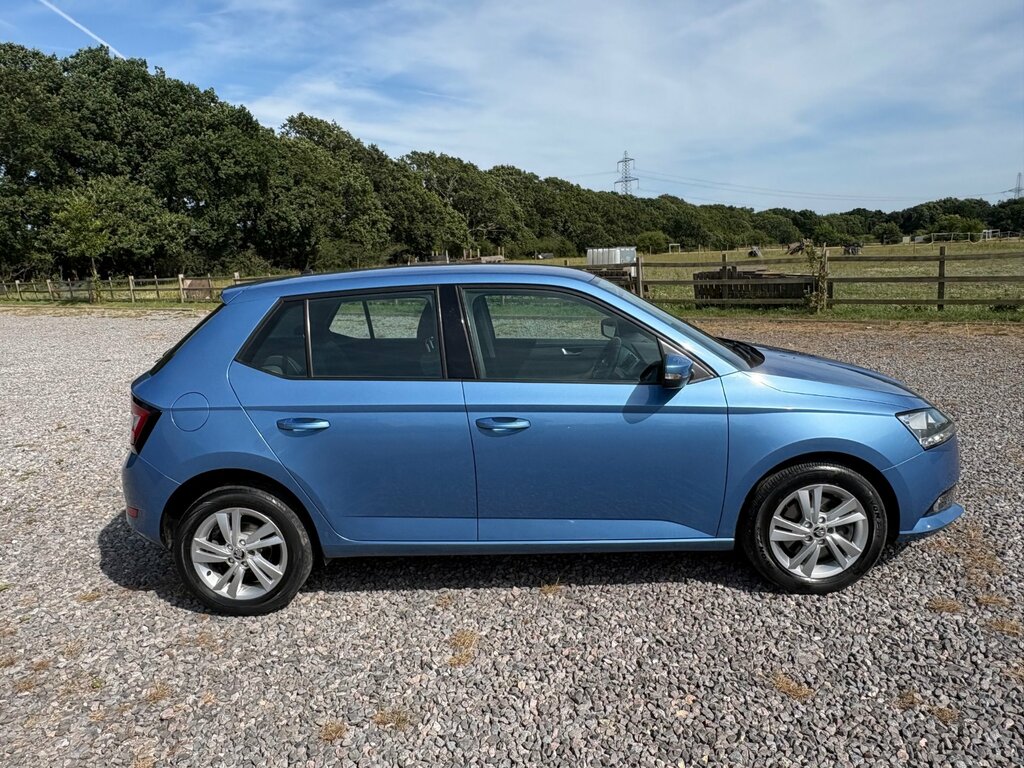 Skoda Fabia 1.0 Tsi Se Hatchback Euro 6 Ss Blue #5