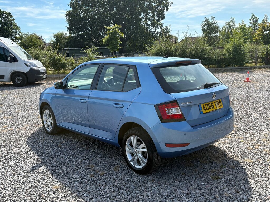 Skoda Fabia 1.0 Tsi Se Hatchback Euro 6 Ss Blue #6