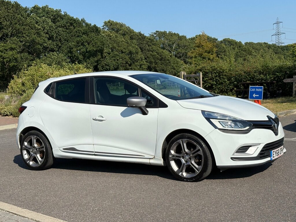 Renault Clio 0.9 Tce Gt Line Hatchback Euro 6 White