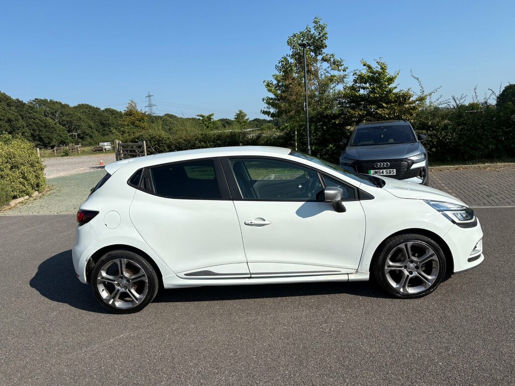 Renault Clio 0.9 Tce Gt Line Hatchback Euro 6 White #4