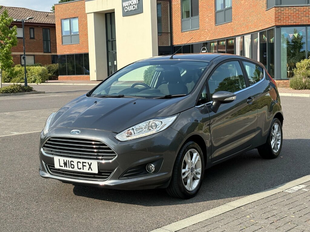 Ford Fiesta 1.25 Zetec Hatchback Euro 6 82 Grey #3