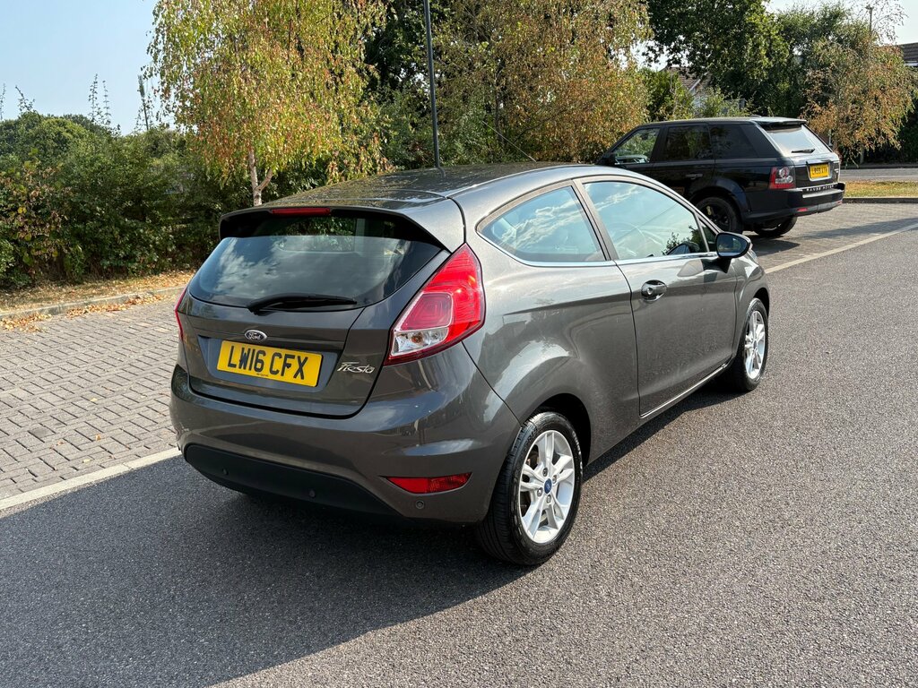 Ford Fiesta 1.25 Zetec Hatchback Euro 6 82 Grey #5
