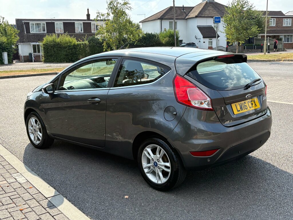 Ford Fiesta 1.25 Zetec Hatchback Euro 6 82 Grey #6