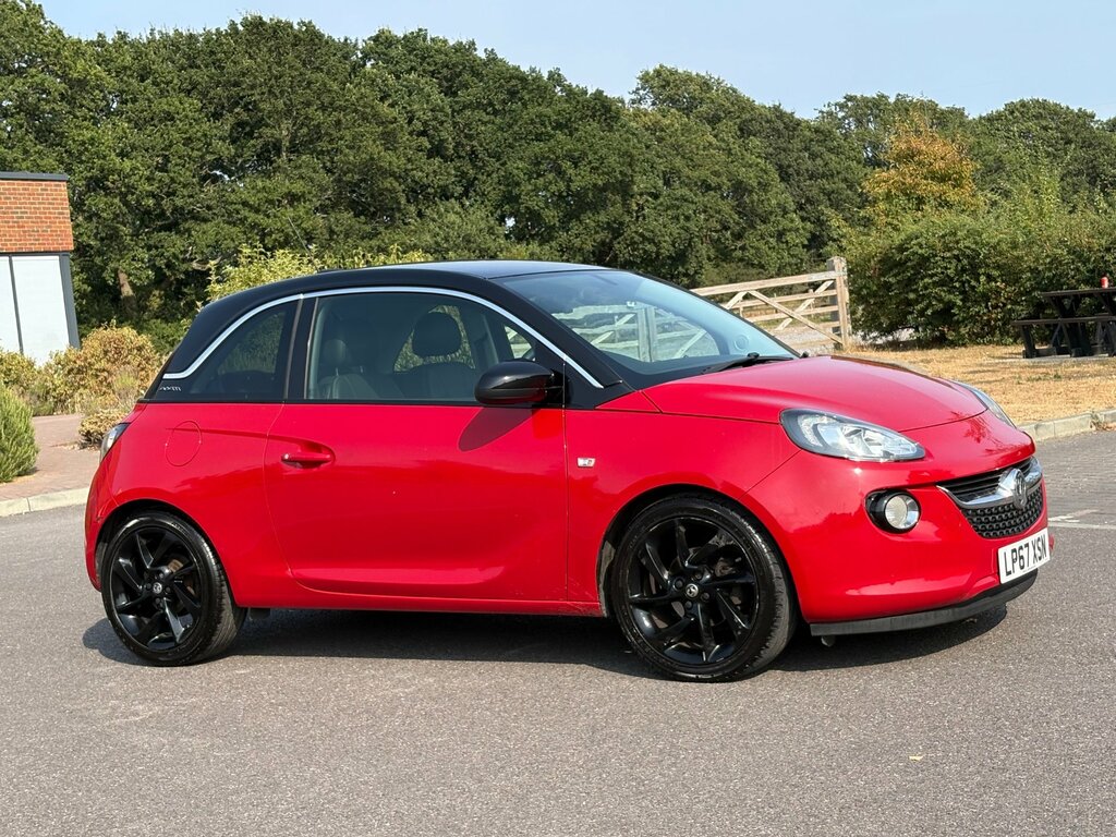Vauxhall Adam 1.2I Slam Hatchback Euro 6 70 P Red