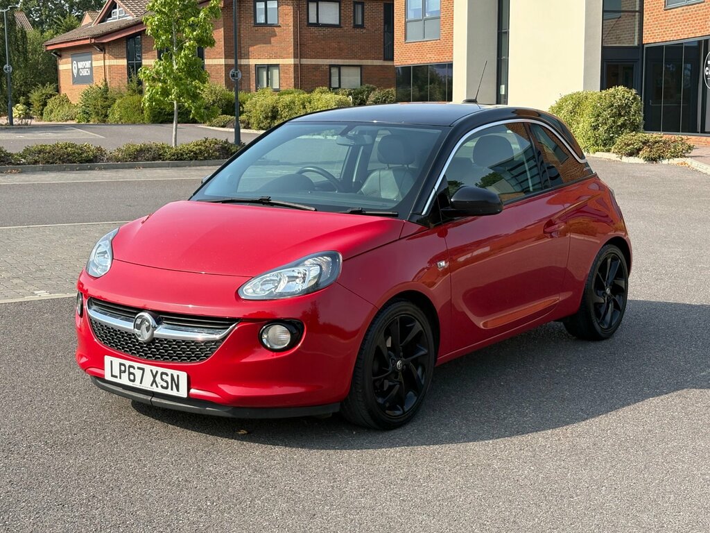 Vauxhall Adam 1.2I Slam Hatchback Euro 6 70 P Red #3