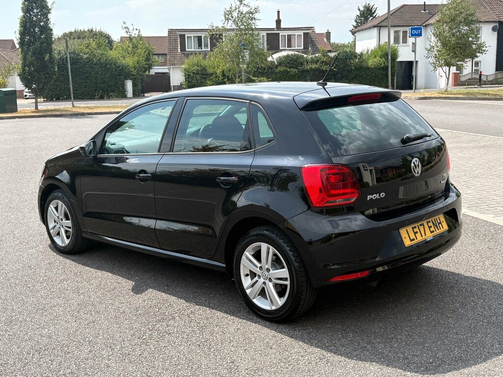 Volkswagen Polo 1.2 Tsi Bluemotion Tech Match Hatchback Black #6