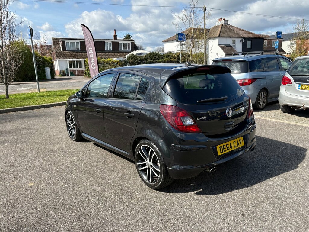 Vauxhall Corsa 1.4T 16V Black Edition Hatchback Black #6